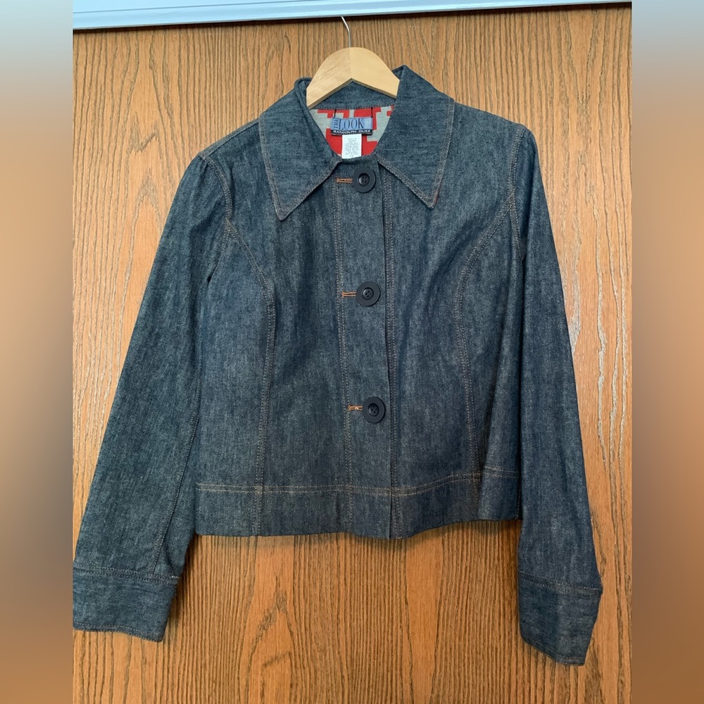Vintage Randolph Duke Reversible cropped denim jacket